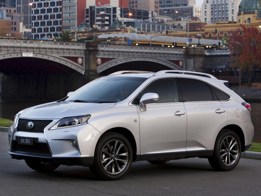  Lexus RX350 F-Sport 2012 года  (AU) (фото 8 из 14)